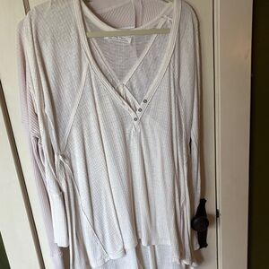 Free People Set of Two Waffle Thermals